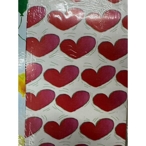 Valentines Cute Gift Wrap 4-Sheets Charming Love Cupid Good-House - Picture 6 of 7